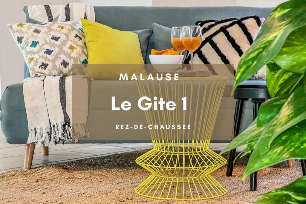 Malause Le Gite 1 - Appartement T2 De 53M2, Ideal Pro Ou Couples, Coeur De Ville Et Proche Golfech מראה חיצוני תמונה